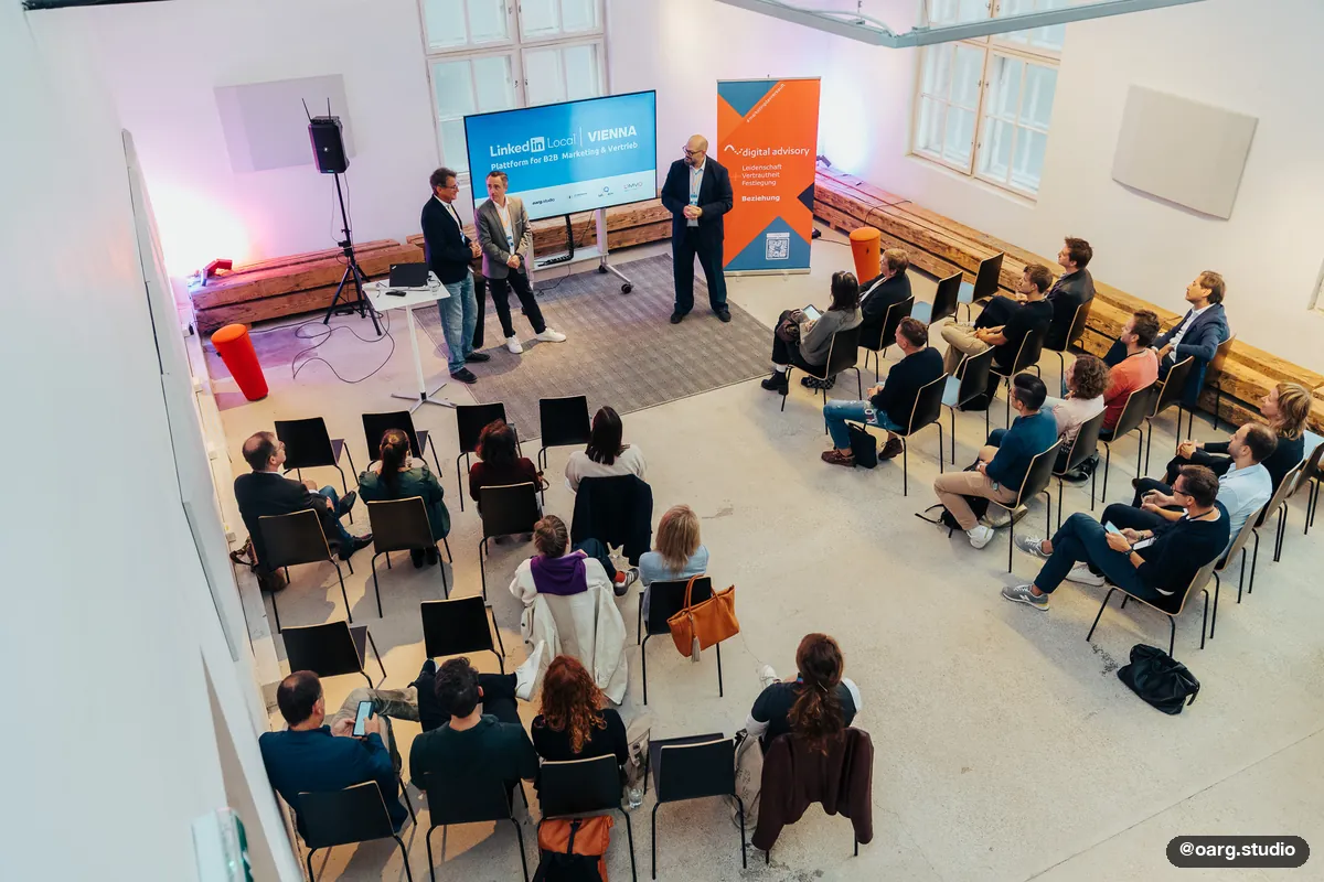 LLV #7 Voller Saal bei Marketing & Sales