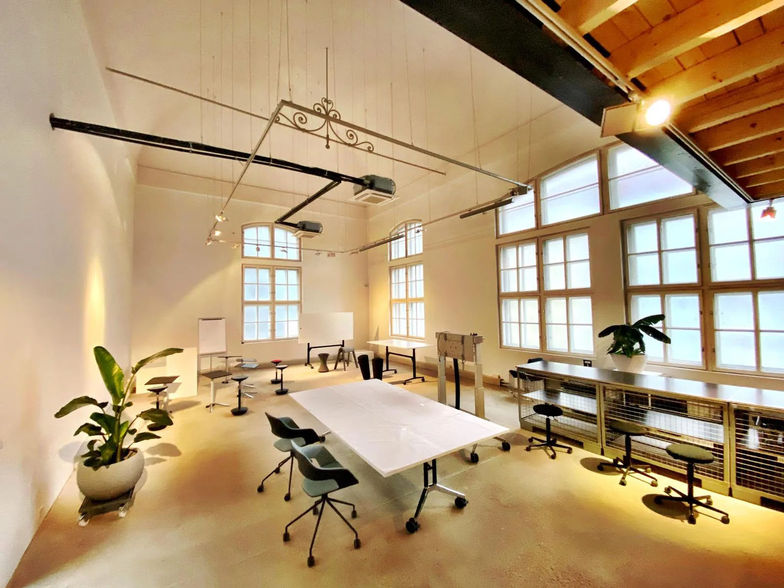 Kuppelhalle der Co-Innovation Factory